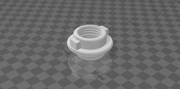 Byr MR20DE Nissan Maske Boyun Hunisi (Plastik Aparattır!!!) 3D - Resim 2