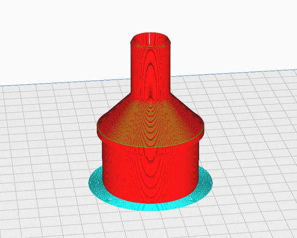 Byr Çamaşır makinesinin tahliye hortumu için 50x20 adaptörü (Plastik Aparattır!!!) 3D - 2