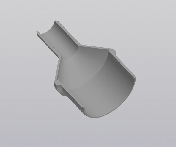 Byr Çamaşır makinesinin tahliye hortumu için 50x20 adaptörü (Plastik Aparattır!!!) 3D - 4