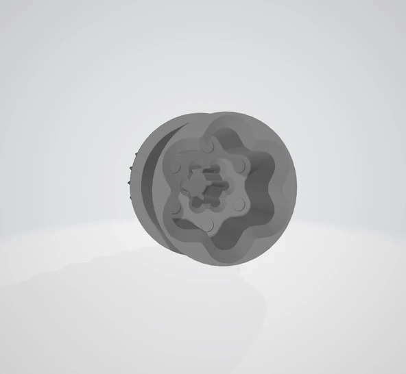 Byr Bir fincan blender için dişli (Plastik Aparattır!!!) 3D - 4