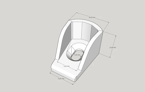 Byr Ayakkabı rafı için oruç (Plastik Aparattır!!!) 3D - 5