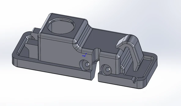 Byr Nissan Qashqai J10 Kamera Tutucu (Plastik Aparattır!!!) 3D