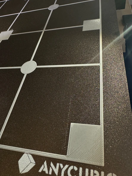 Byr Masa Test Tablosu (Zoofset) AnyCubic Kobra 2 Max ve diğer ... (Plastik Aparattır!!!) 3D ürün görseli