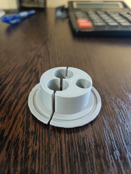 Byr Soğutucu bağlamak için esnek sıhhi tesisat eyeliner için kelepçe kapağı 1.5 inç (kolay demleme cct) (Plastik Aparattır!!!) 3D