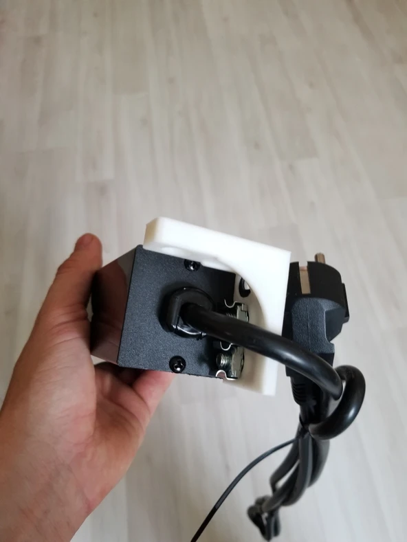 Byr Güç distribütörünü tabloya sabitleme. (Plastik Aparattır!!!) 3D - Resim 5