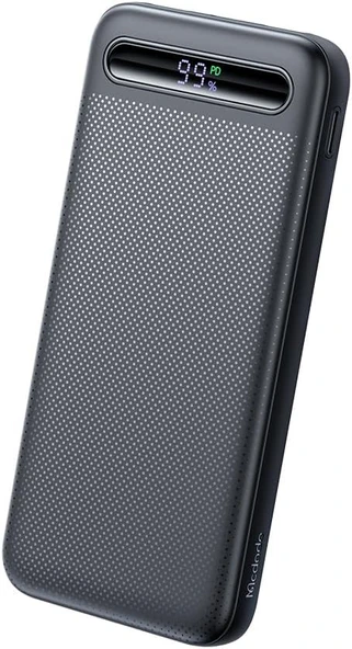 Mcodod Mc-3881 22,5W Star Serisi Pd+Qc 10.000 Mah Dijital Ekranll Powerbank, Siyah