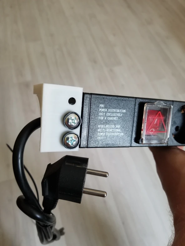 Byr Güç distribütörünü tabloya sabitleme. (Plastik Aparattır!!!) 3D - Resim 3