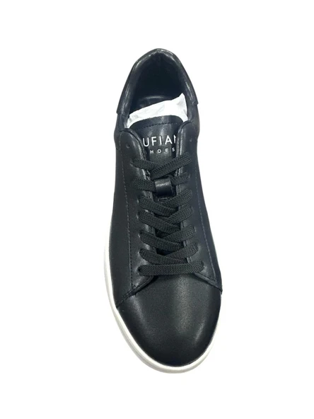Lufian Anton Erkek Hakiki Deri Sneaker Siyah 111230254 - 4
