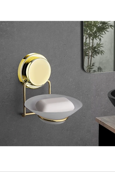 Magic Fix Plastik Sabunluk Altın Royaleks-EMGA-713 - Resim 2