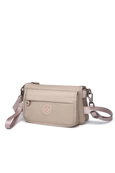 Metalik Kumaş Minik Boy Smart Bags Postacı Kadın Çantası 1191 - Resim 2