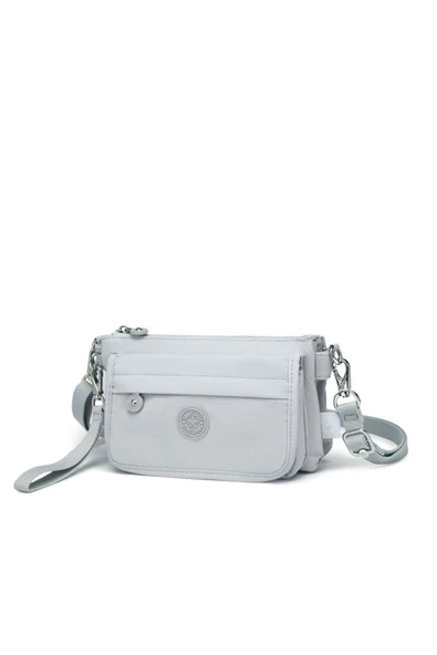 Minik Boy Krinkıl Kumaş Kadın Postacı Çantası Smart Bags 1191 - Resim 2