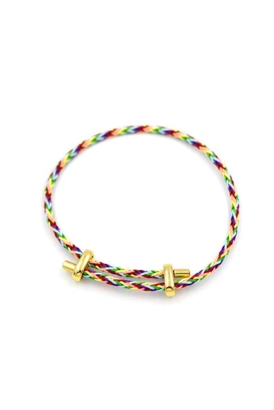 İp Bileklik - ÇOK RENKLİ - Resim 2
