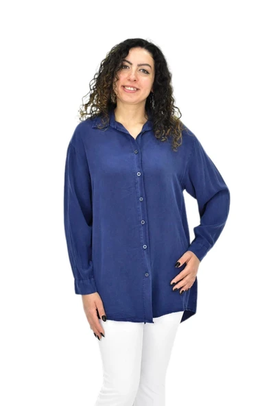 Kadın Uzun Kol Gömlek BGL-ST04647 ürün görseli