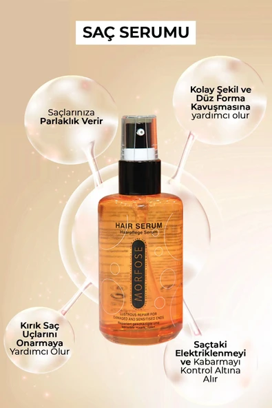 Argan Saç Serumu 75 ML - Boyalı ve Röfleli Saçlar - mrfs - 2