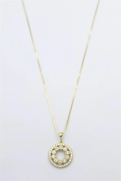 Xuping Zincir Kolye-45cm - 14K Altın - Resim 2