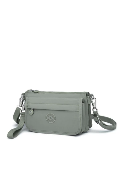 Minik Boy Krinkıl Kumaş Kadın Postacı Çantası Smart Bags 1191 - 2