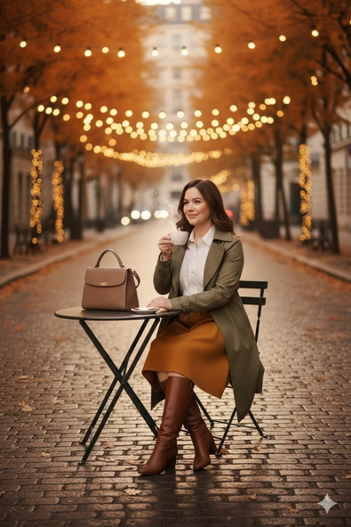 Kadın Büyük Beden Koton Çan Etek - 3