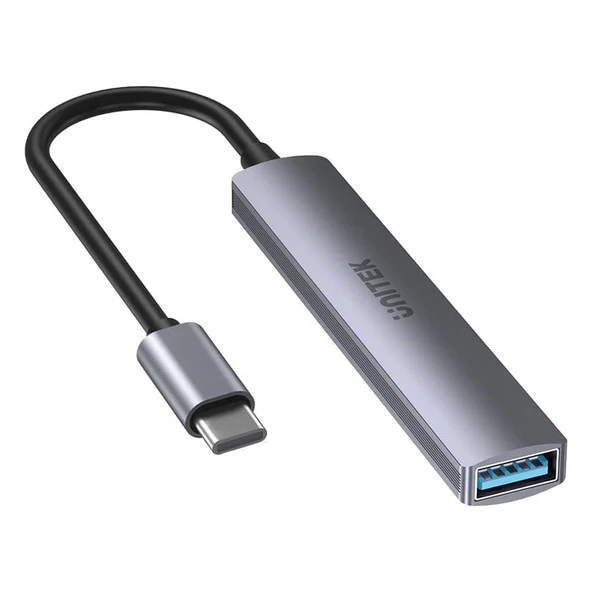 UNITEK TYPE-C TO 4 PORT USB (USB3.0+USB2.0) H1208B - Resim 2