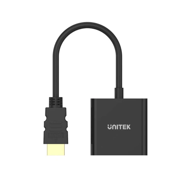 UNITEK HDMI TO VGA DÖNÜŞTÜRÜCÜ SES DESTEKLİ 1080P60Hz (Y-6333) - 6