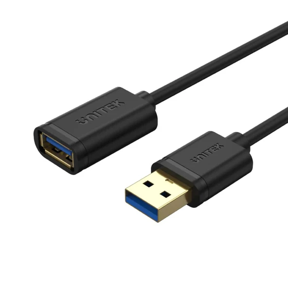 UNITEK USB3.0(M) TO USB3.0(F) UZATMA KABLO 1.5MT 5GBPS (Y-C459GBK) - 5
