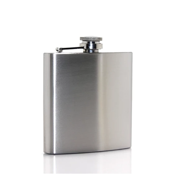 Paslanmaz Çelik 6 Oz Tekli Matara Alk39 - 1