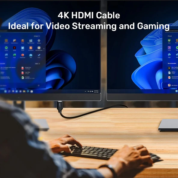 UNITEK HDMI2.0 KABLO 1.5MT 4K60Hz (C11079BK-1.5M) - 4