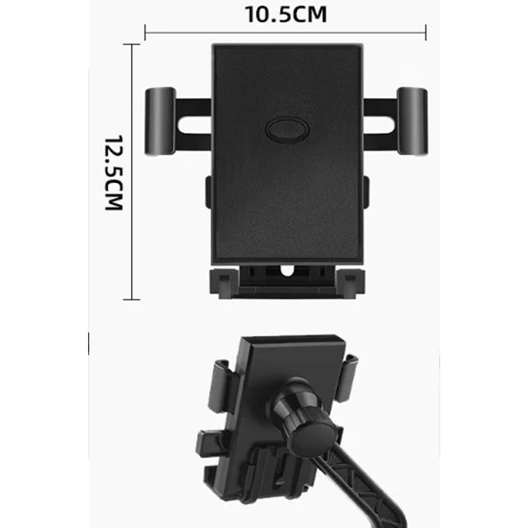 Otommatik Model Motosiklet Telefon Tutucu Ayna Bağlantılı - 2