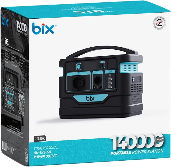 Bix PS140K 140000mAhStation Güç İstasyonu - 3