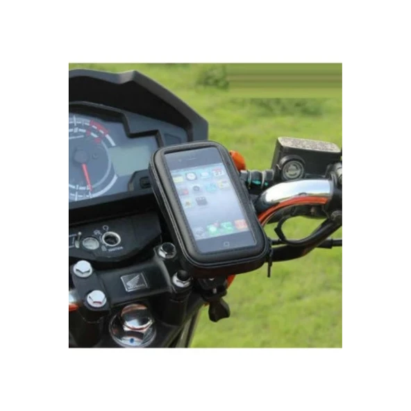 Motorsiklet Su Geçirmez Telefon Kılıfı Telefon Tutucu 7 İnç Xl - 4