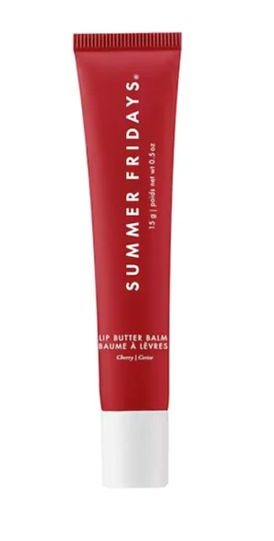 SUMMER FRIDAYS Lip Butter Balm - Parlaklık Ve Nemlendirme Etkili Balm Cherry - 1