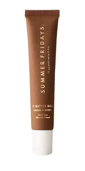 SUMMER FRIDAYS Lip Butter Balm - Parlaklık Ve Nemlendirme Etkili Balm Brown Hot Cocoa - 1