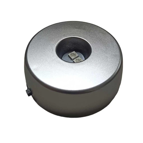 Astronot Plastik altlıklı Işıklı Cam Küre 6 Cm - 2