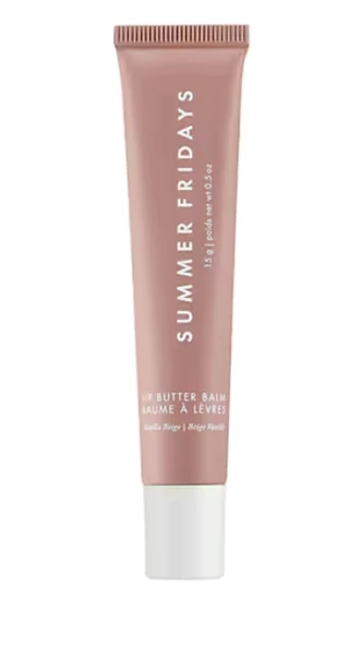 SUMMER FRIDAYS Lip Butter Balm - Parlaklık Ve Nemlendirme Etkili Balm Vanilla Beige