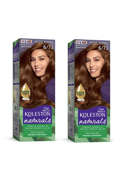 Naturals Saç Boyası Ayışığı Kahvesi 6/73 2x Paket ürün görseli 1