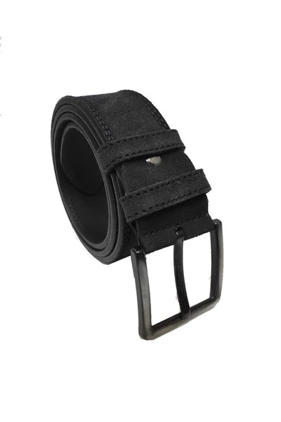 Derrys 4cm Hakiki Nubuk Deri Erkek Kemer 130cm