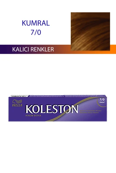 Single Tüp Boya Saç Boyası Kumral 7/0 ürün görseli 1