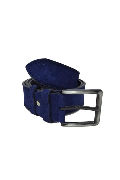 Derrys 4cm Hakiki Nubuk Deri Erkek Kemer 130cm - 6