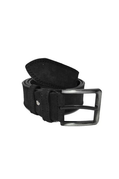 Derrys 4cm Hakiki Nubuk Deri Erkek Kemer 130cm - 3