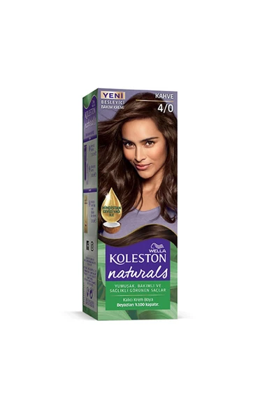 Naturals Saç Boyası Kahve 4/0 - 1
