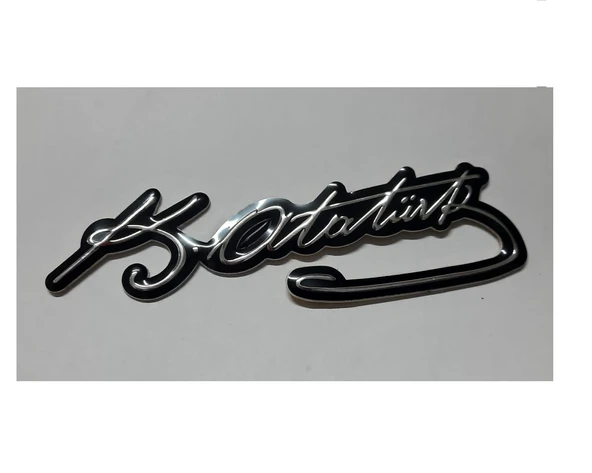 K. ATATÜRK İmza Plastik Yapışkanlı 13 X 5 CM - 2