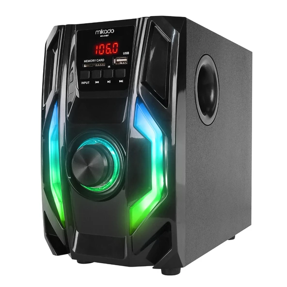 MİKADO MD-415BT RGB 2+1 20 WATT BASSLI FM/BT/SD/USB BLUETOOTH SES SİSTEMİ MULTİMEDYA HOPARLÖR - 3