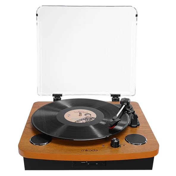 Mikado Nostalgia MN-P235 VOYAGER Pikap Ahşap USB-BT 3.5mm AUXIN&RCAO Destekli Müzik Kutusu - 2