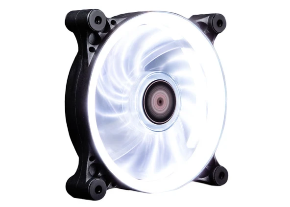 Xigmatek SEII-F1254 Solar Eclipse II 120*120*25mm Beyaz Led Işıklı Kasa Fanı