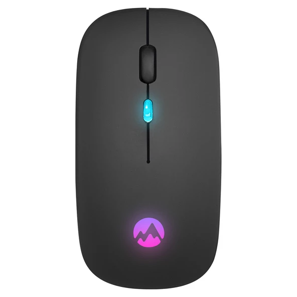 EVEREST SM-BT11 USB SİYAH 2IN1 BLUETOOTH 2.4GHZ ŞARJ EDİLEBİLİR KABLOSUZ MOUSE - 2