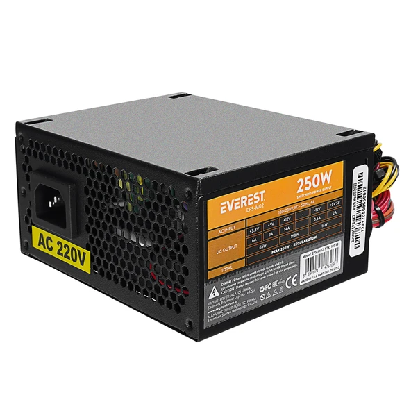 Everest EPS-M02 Real 200W Peak 250W Power Supply - 3