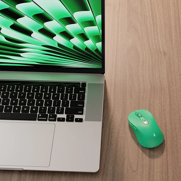 EVEREST SM-BT08 USB YEŞİL 2 IN 1 BLUETOOTH 2.4GHZ KABLOSUZ MOUSE - 4