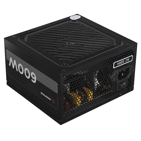 Rampage RMP-600-80P 600W 80Plus Bronze 12cm Fan Aktif PFC Power Supply - 3