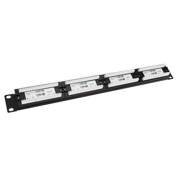 S-LINK SL-F624 24 LÜ UTP CAT6 PATCH PANEL - Resim 2