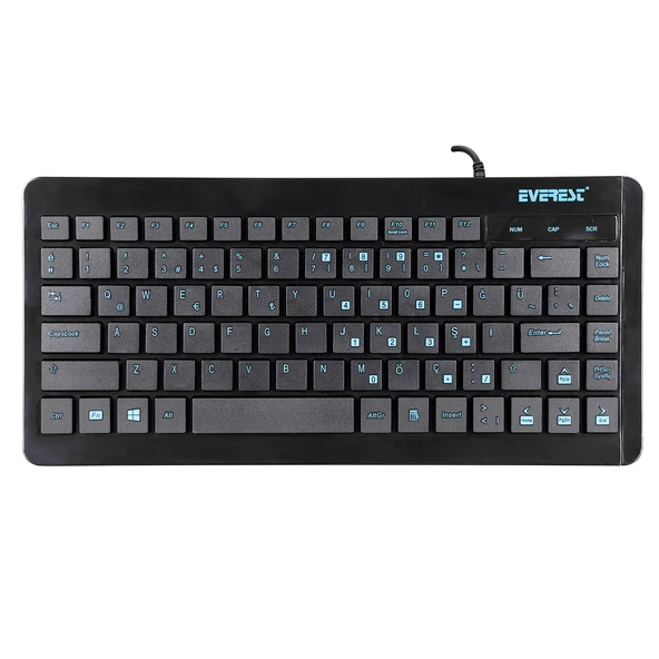 EVEREST KB-410 USB MULTİMEDYA MİNİ Q KLAVYE - 2