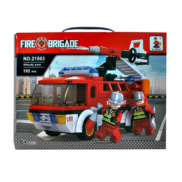 Ausini İtfaiye Seti 192 Parça